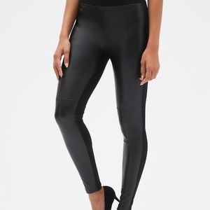 Gap faux leather leggings